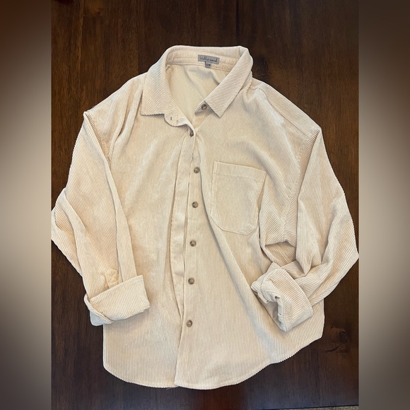 Corduroy Shacket - Picture 1 of 1